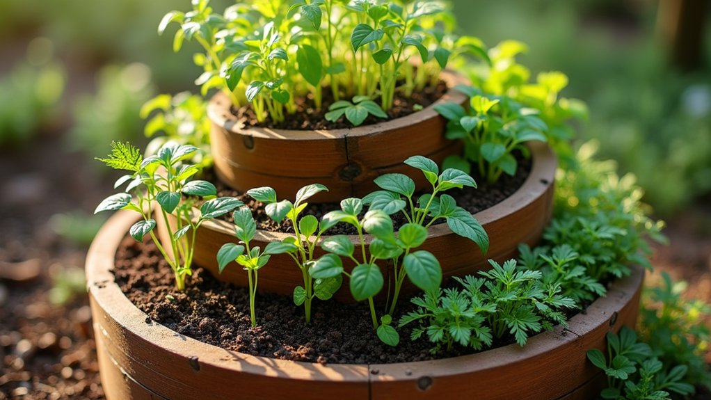 compact container vegetable gardening