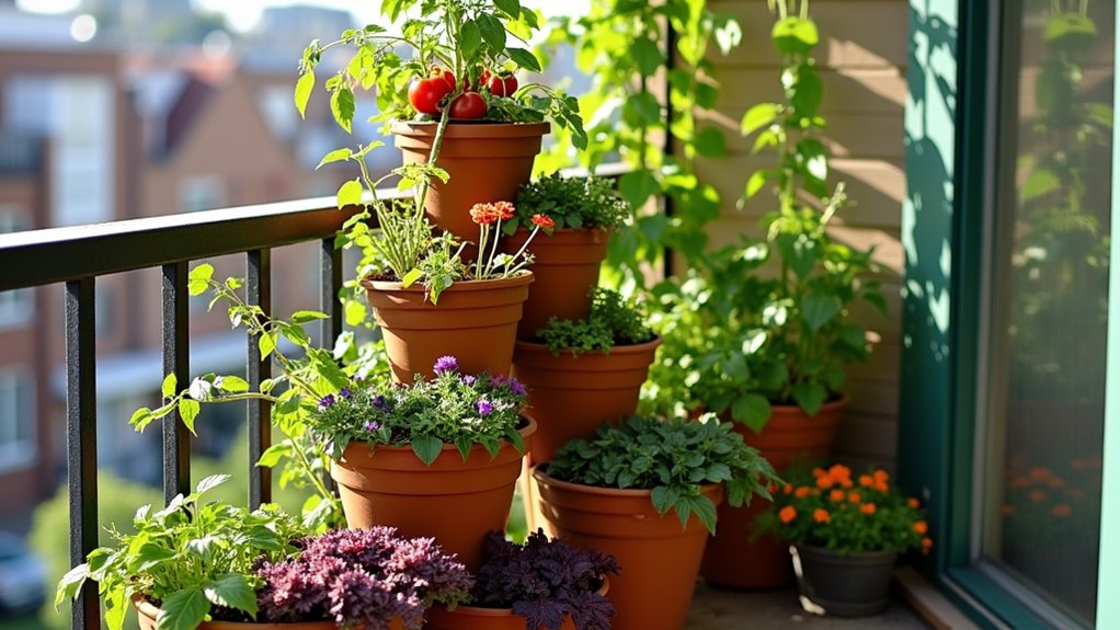 maximize container garden productivity