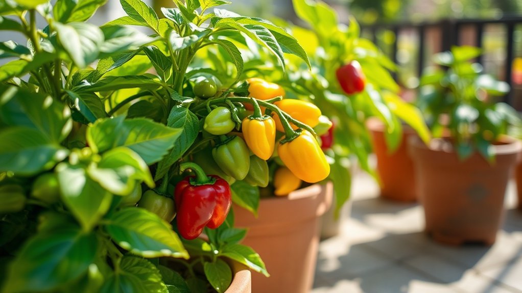 container friendly pepper varieties