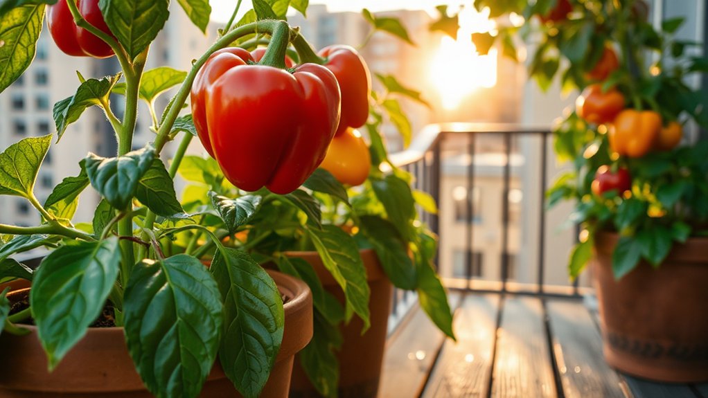 container gardening for peppers