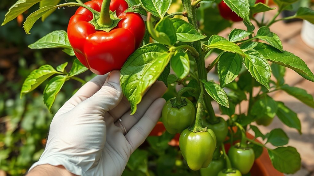container peppers pest management
